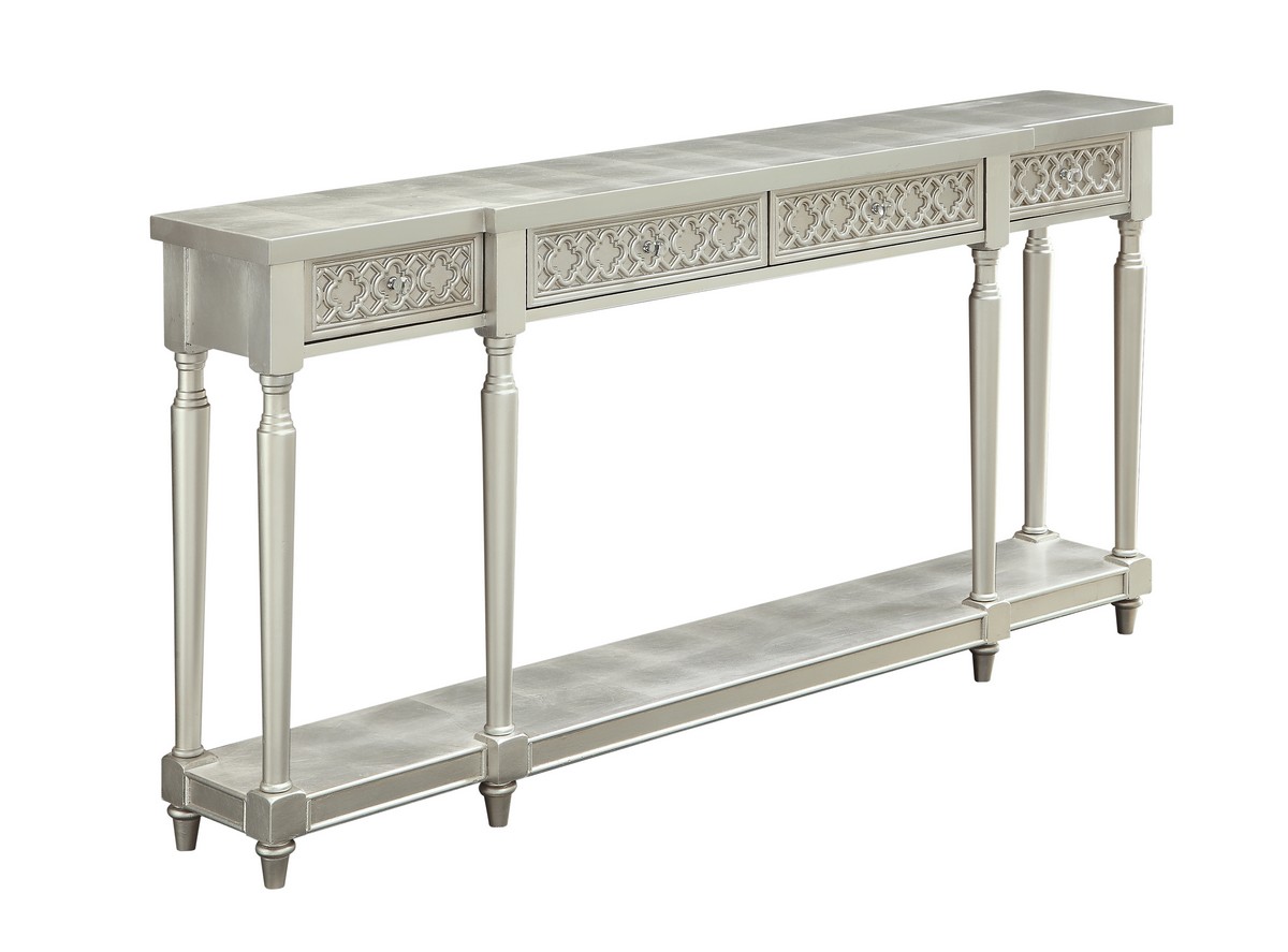 Coast to Coast 70777 Four Drawer Console Table