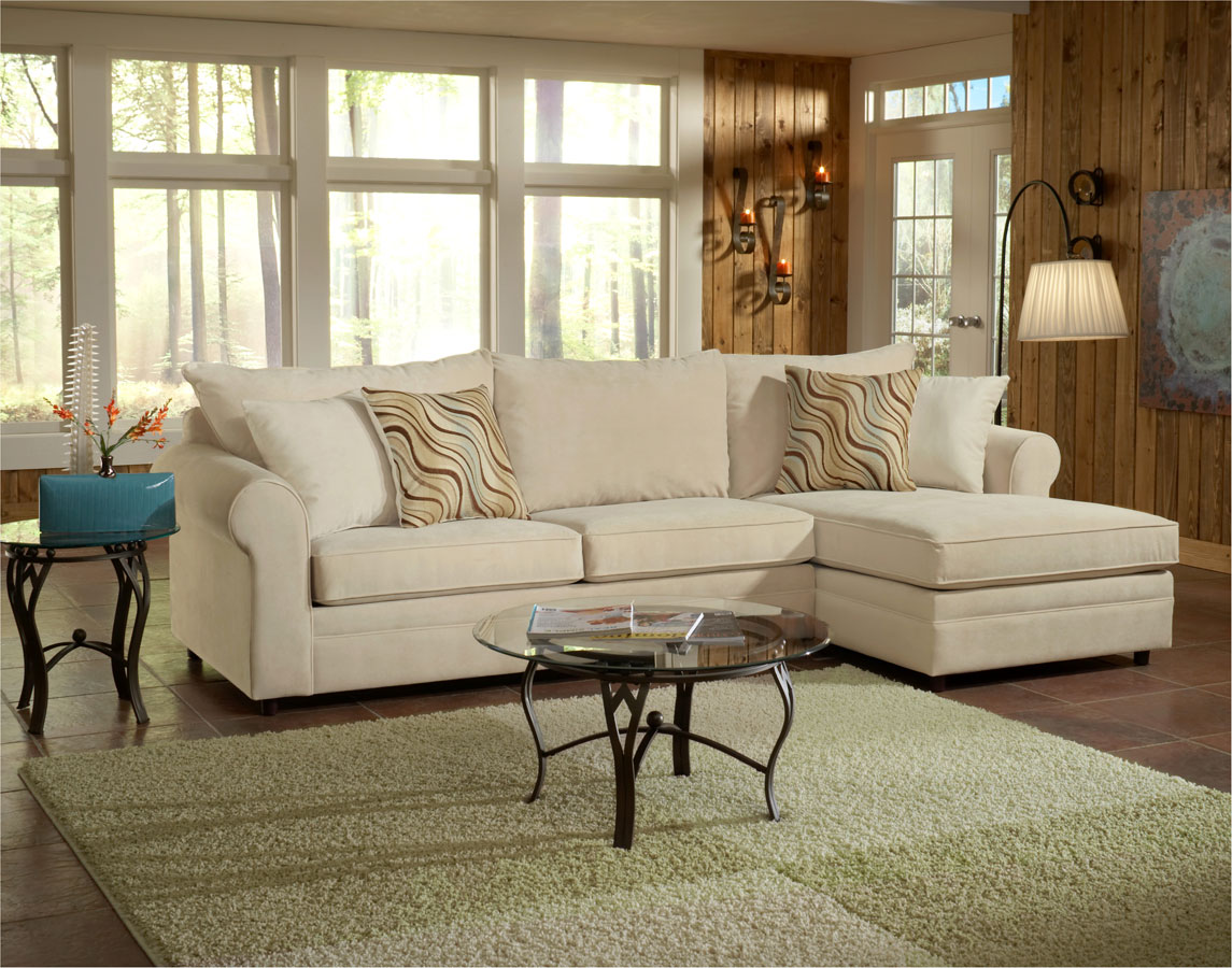 Chelsea 5100 Bella Buckwheat Sectional Sofa 5100SECBBW at
