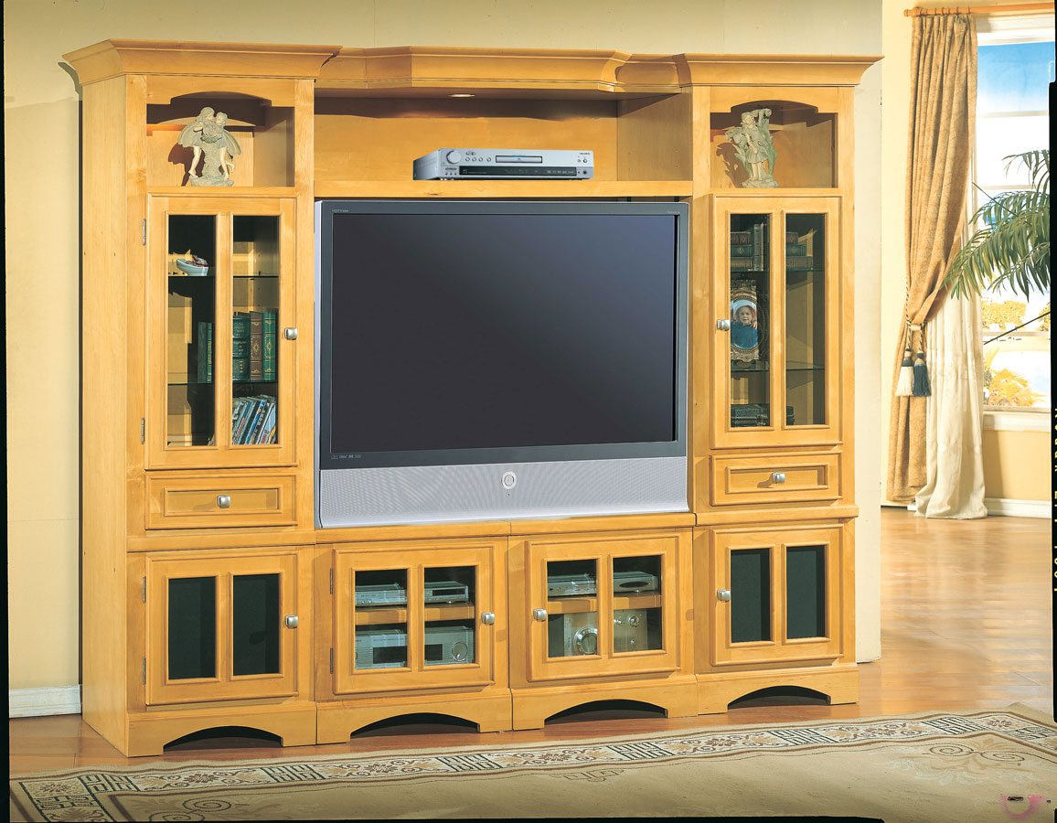 Parker House Cypress 4 pc Entertainment Center