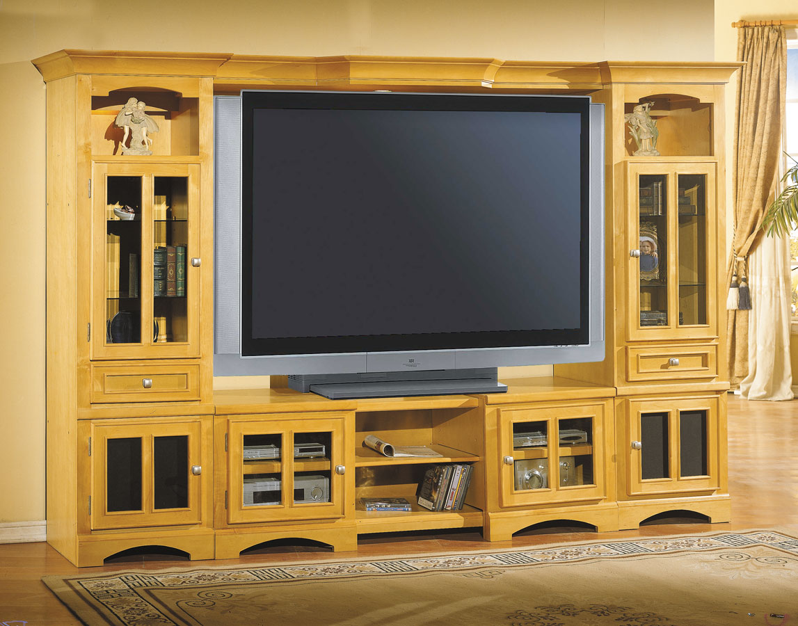 Parker House Cypress 4 pc Entertainment Center