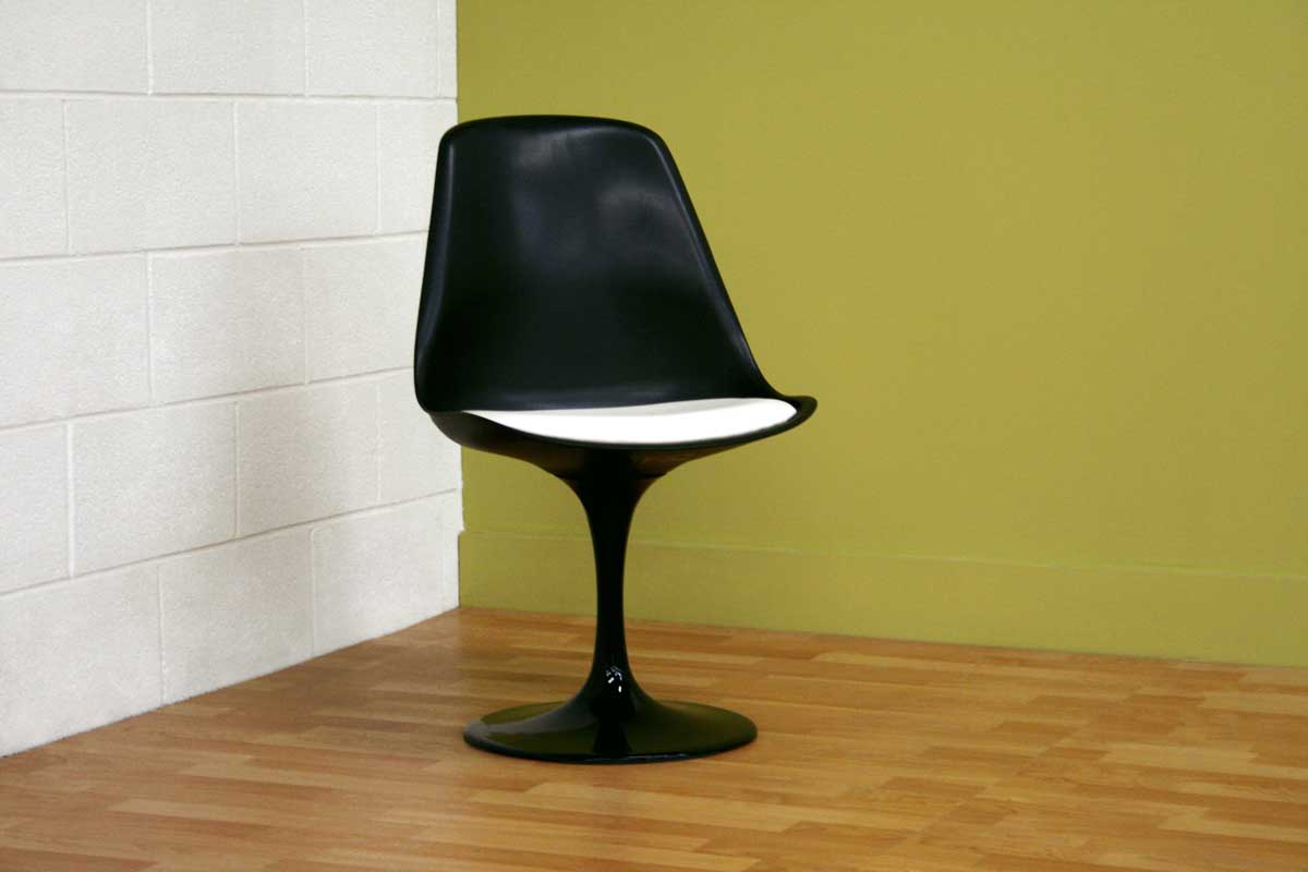 Wholesale Interiors DC-211B Black Accent Chair