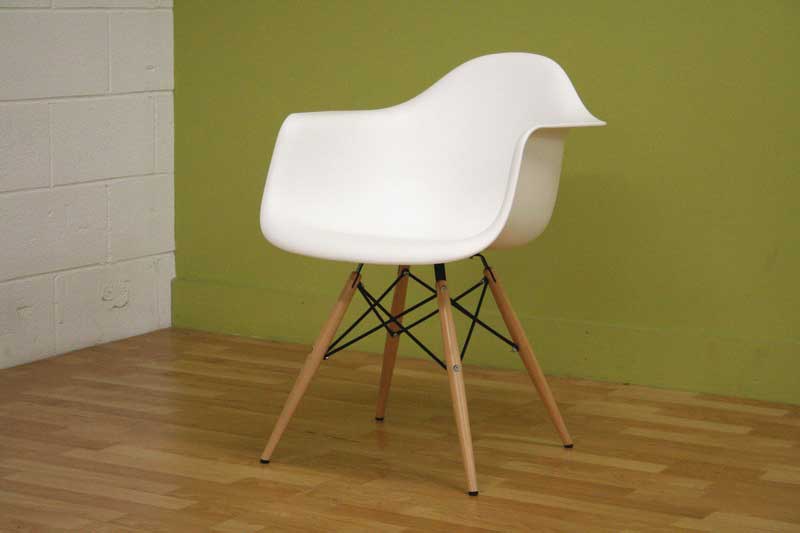 Wholesale Interiors Pascal White Accent Chair