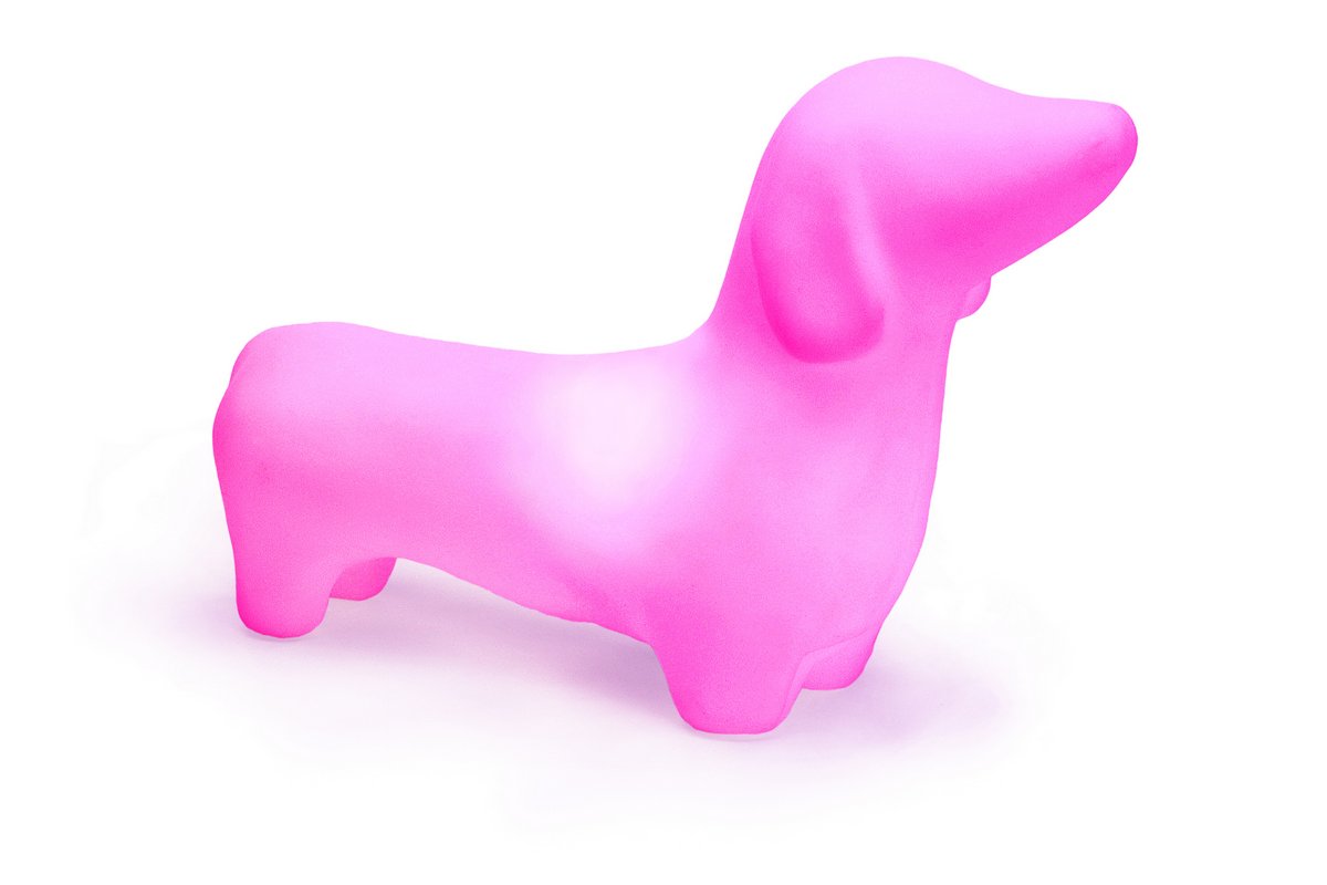 offi Dachshund Mypetlamp - Hot Pink offi Dachshund Mypetlamp - Hot Pink