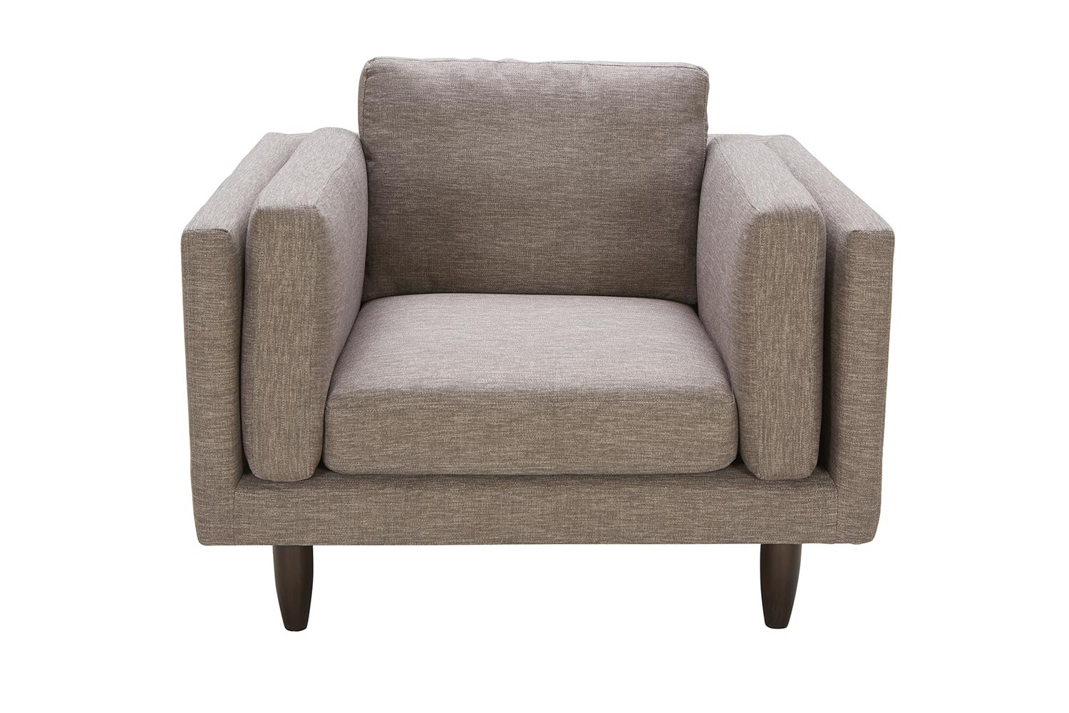 ELEMENTS Fine Home Furnishings Retro Fabric Standard Chair - Taupe