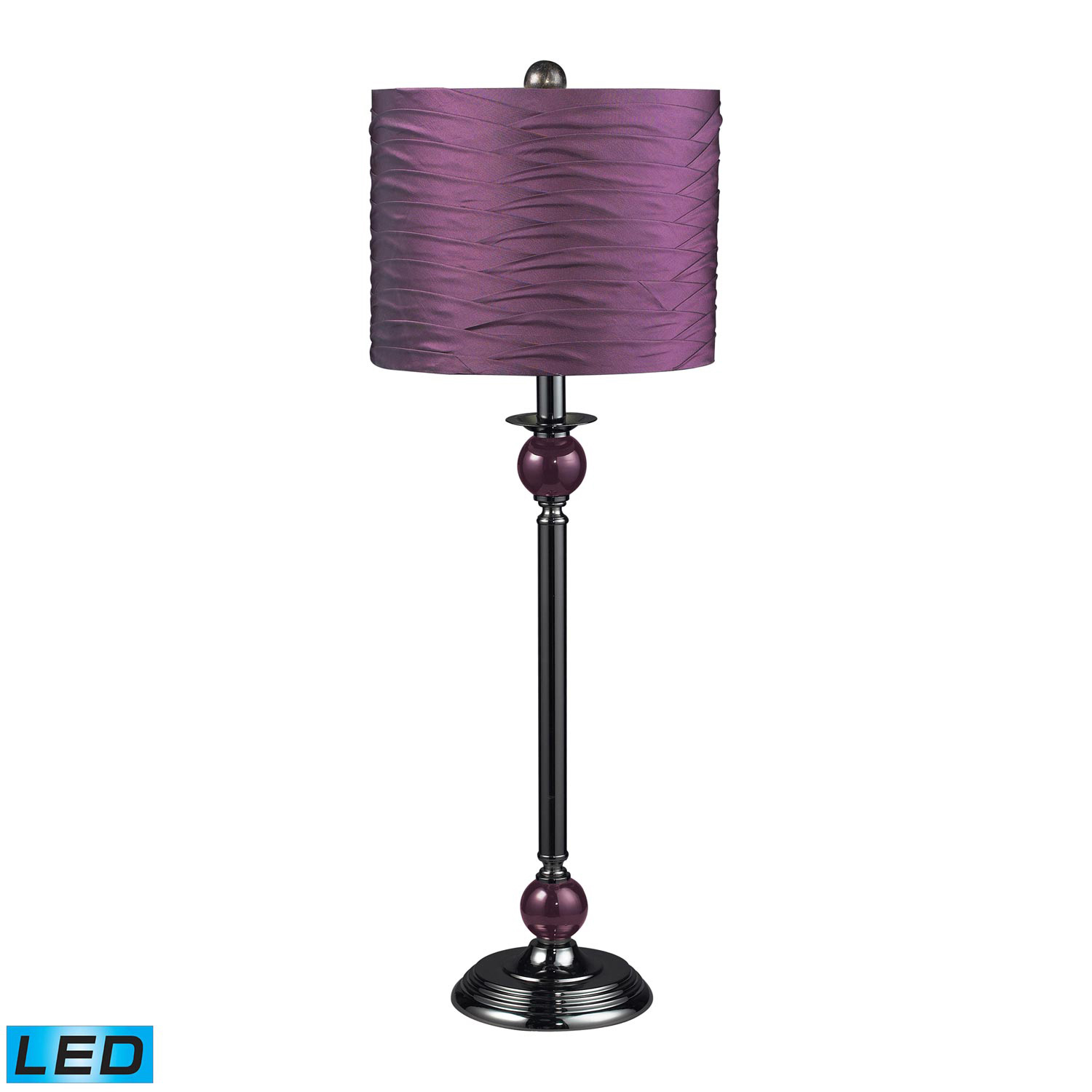 Elk Lighting 111-1114-LED Carrington Table Lamp - Satin Nickel