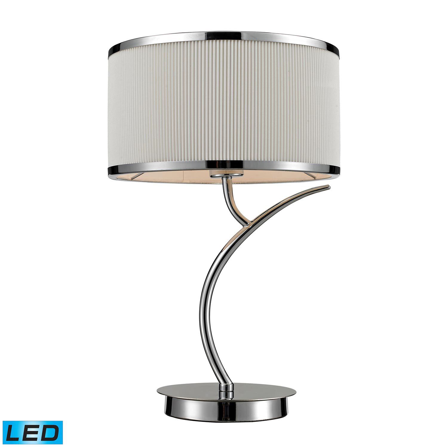 Elk Lighting 11350/1-LED Annika Table Lamp - Polished Chrome