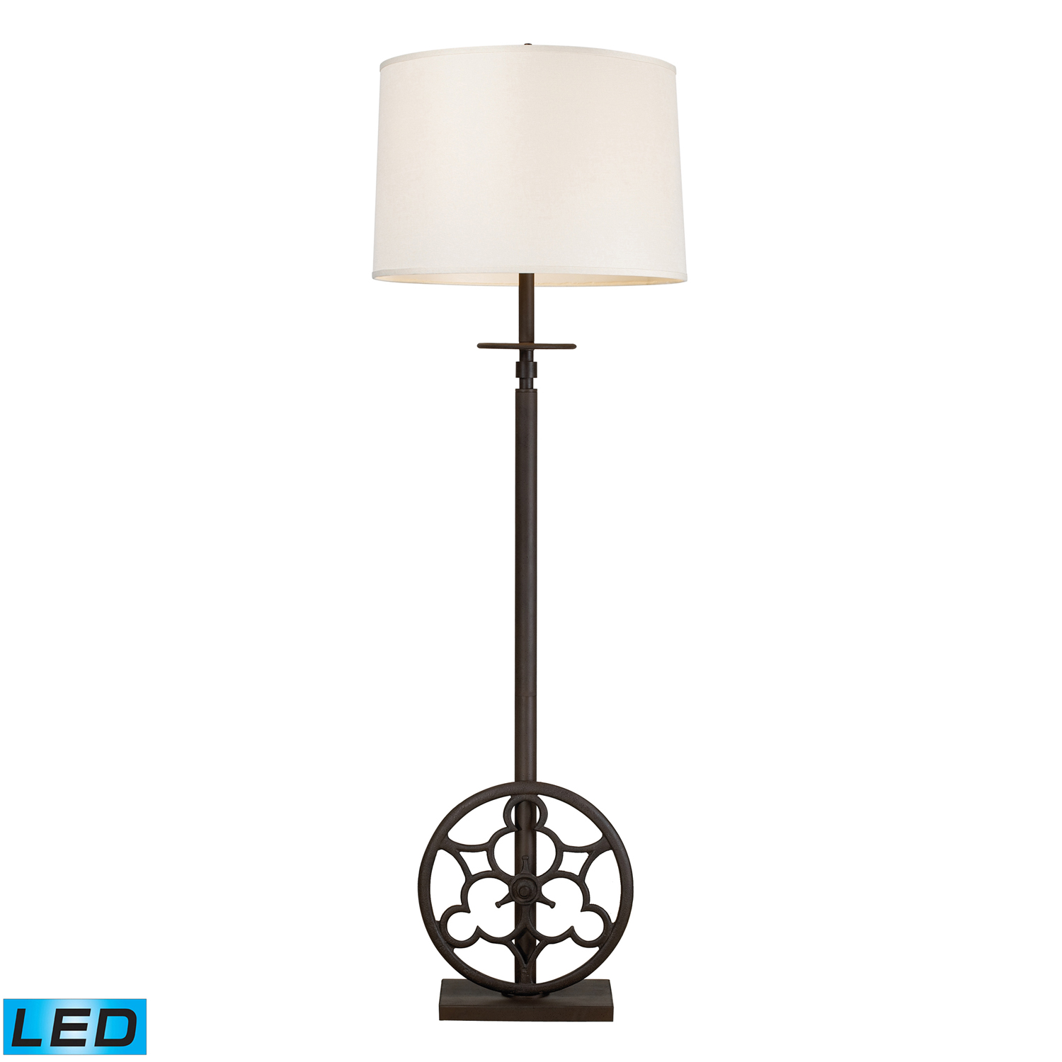 Elk Lighting 65113-4-LED Ironton Floor Lamp - Vintage Rust