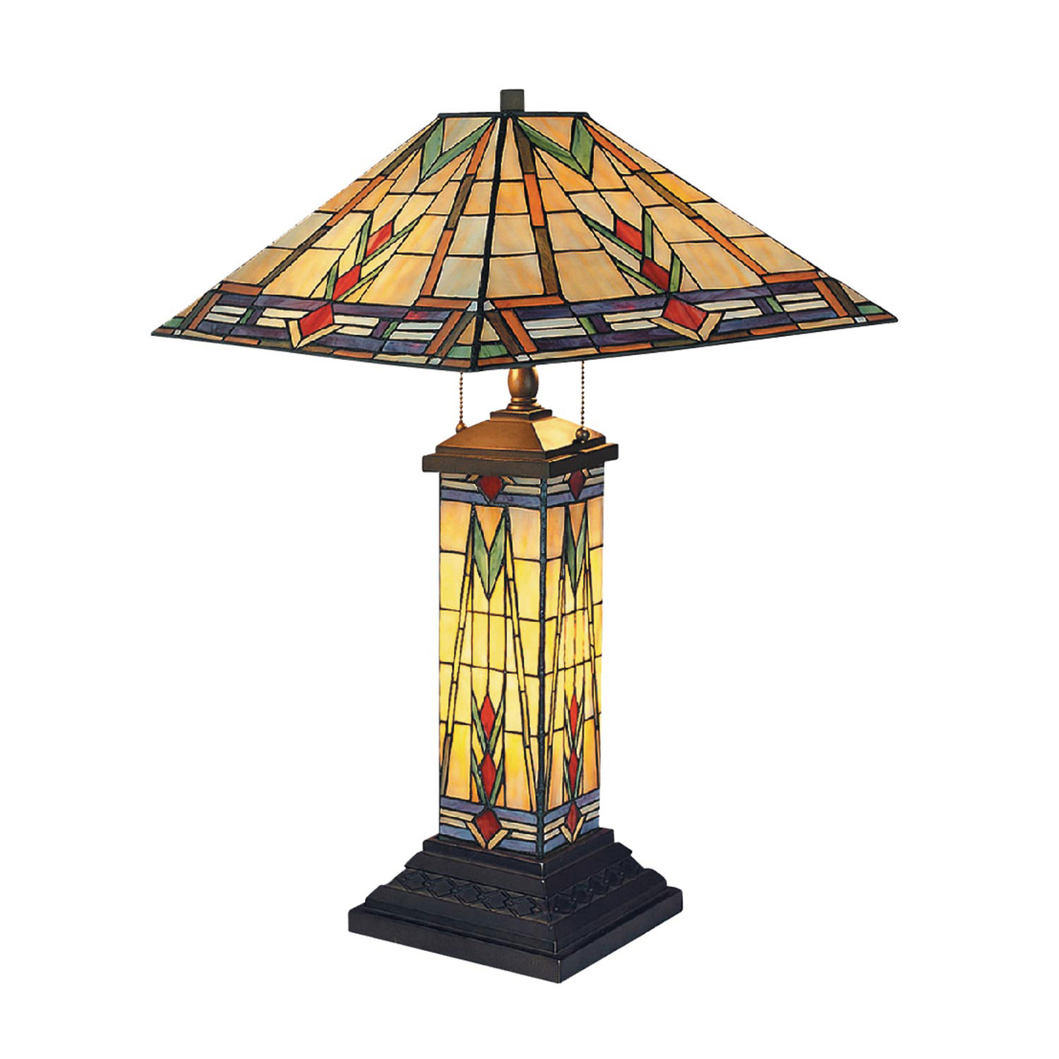 Elk Lighting 668-TB Sedona Table Lamp - Tiffany Bronze