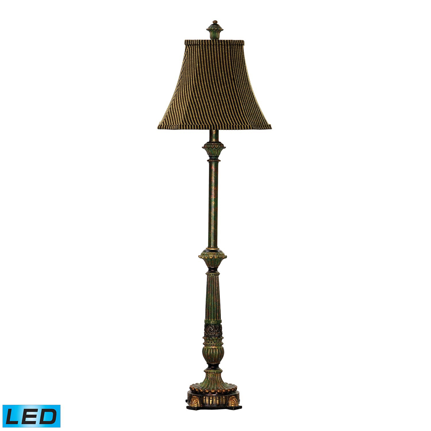Elk Lighting 91-091-LED St James Table Lamp - Alma Black with Gold