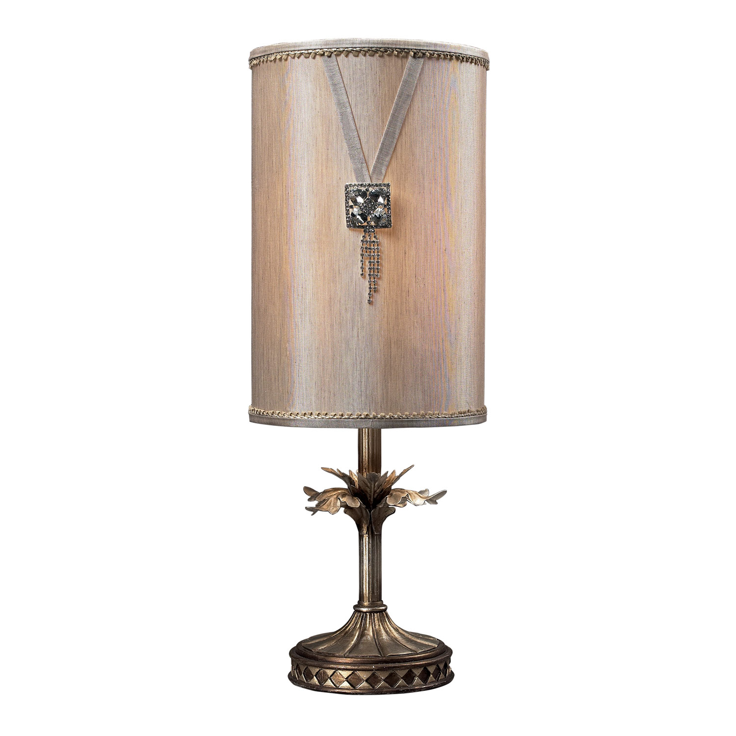 Elk Lighting 93-10009 Yuttan Table Lamp - Antique Silver