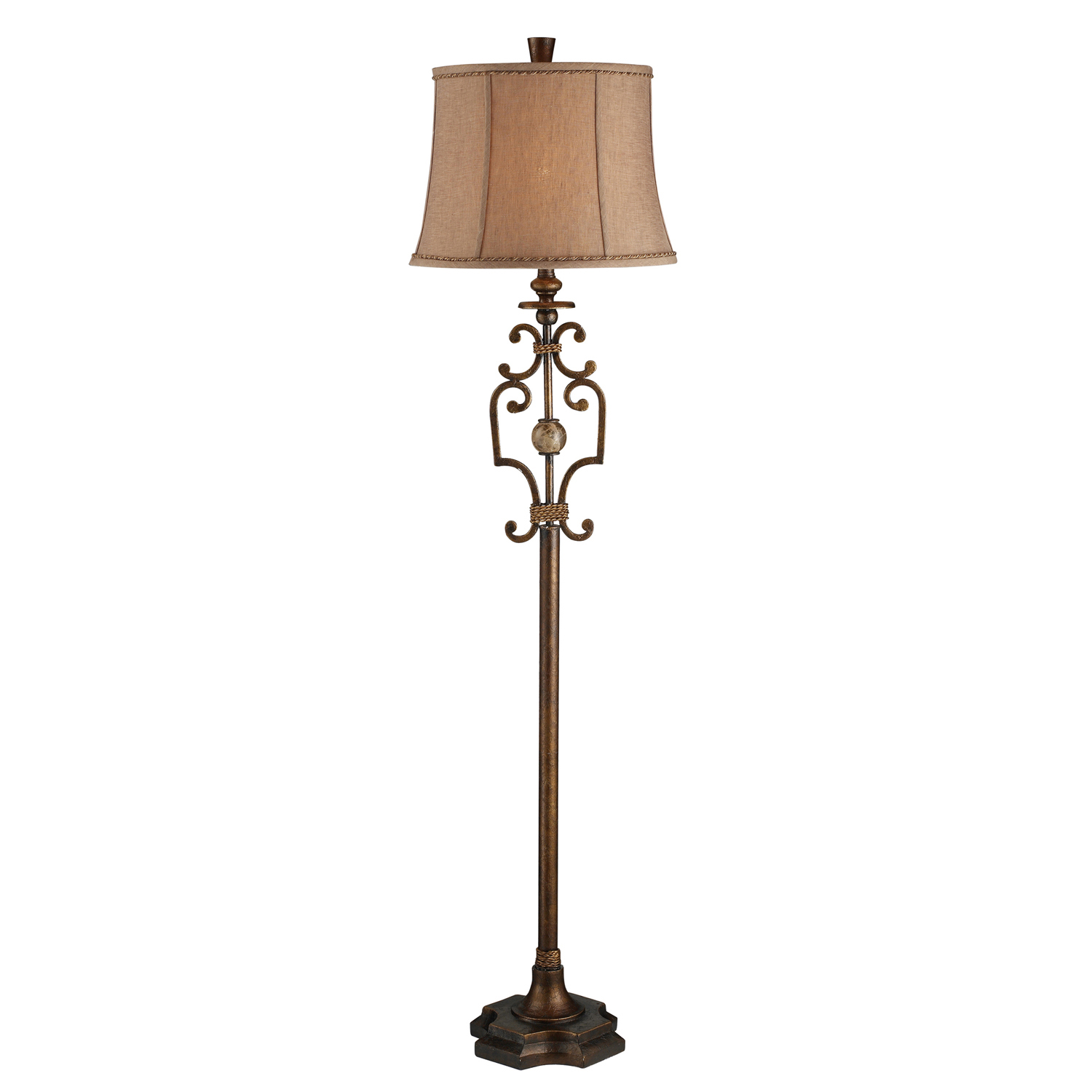 Elk Lighting D1436 Kensington Floor Lamp - Dennison Bronze