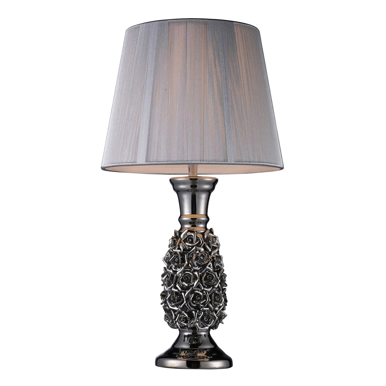 Elk Lighting D1447 Roseto Table Lamp - Alisa Silver