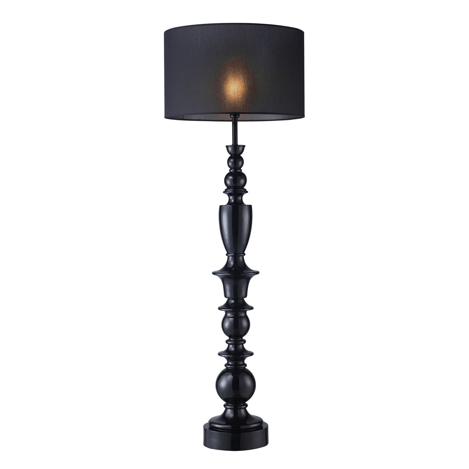 Elk Lighting D1469 Soho Table Lamp - Gloss Black