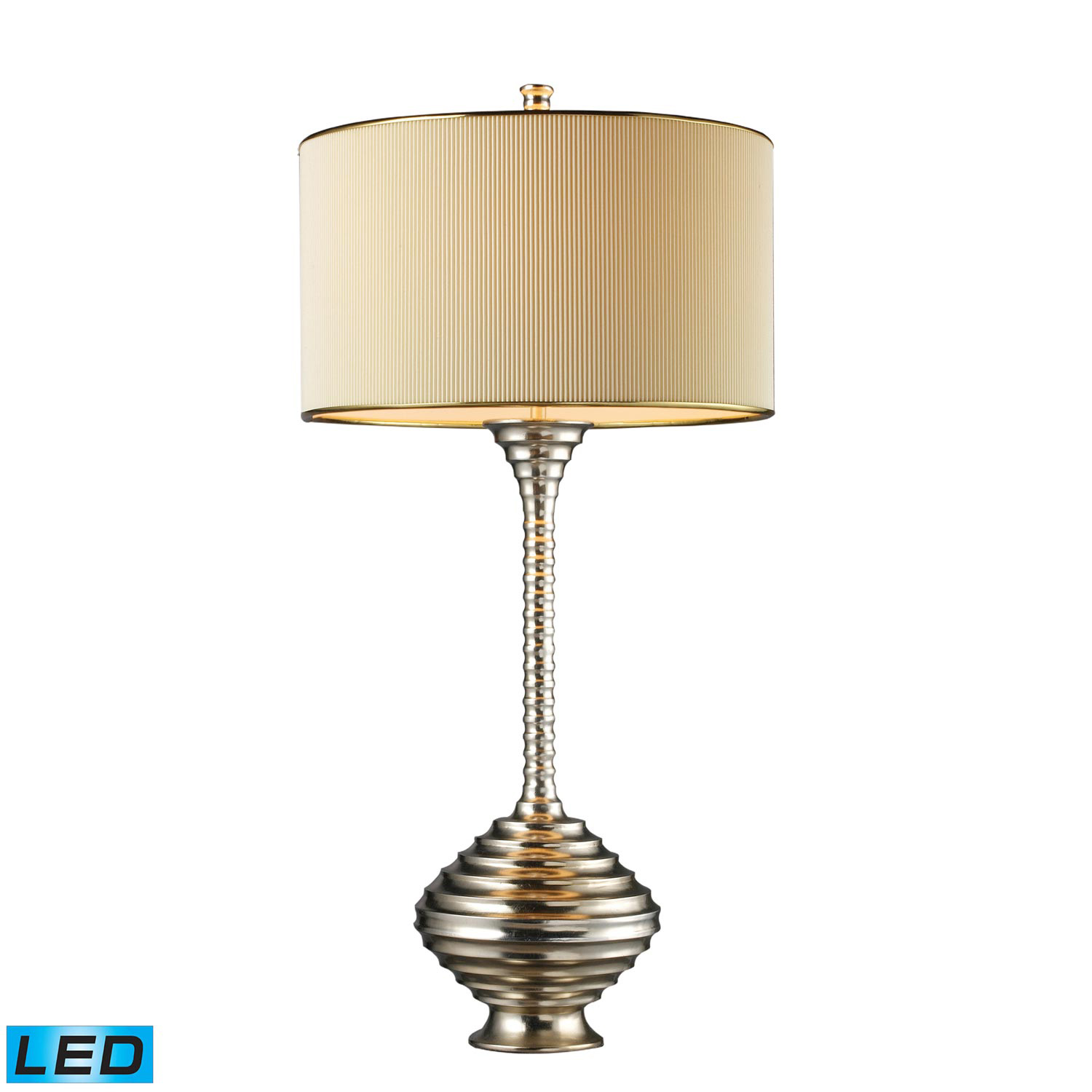 Elk Lighting D1471-LED Collingdale Table Lamp - Clement Silver