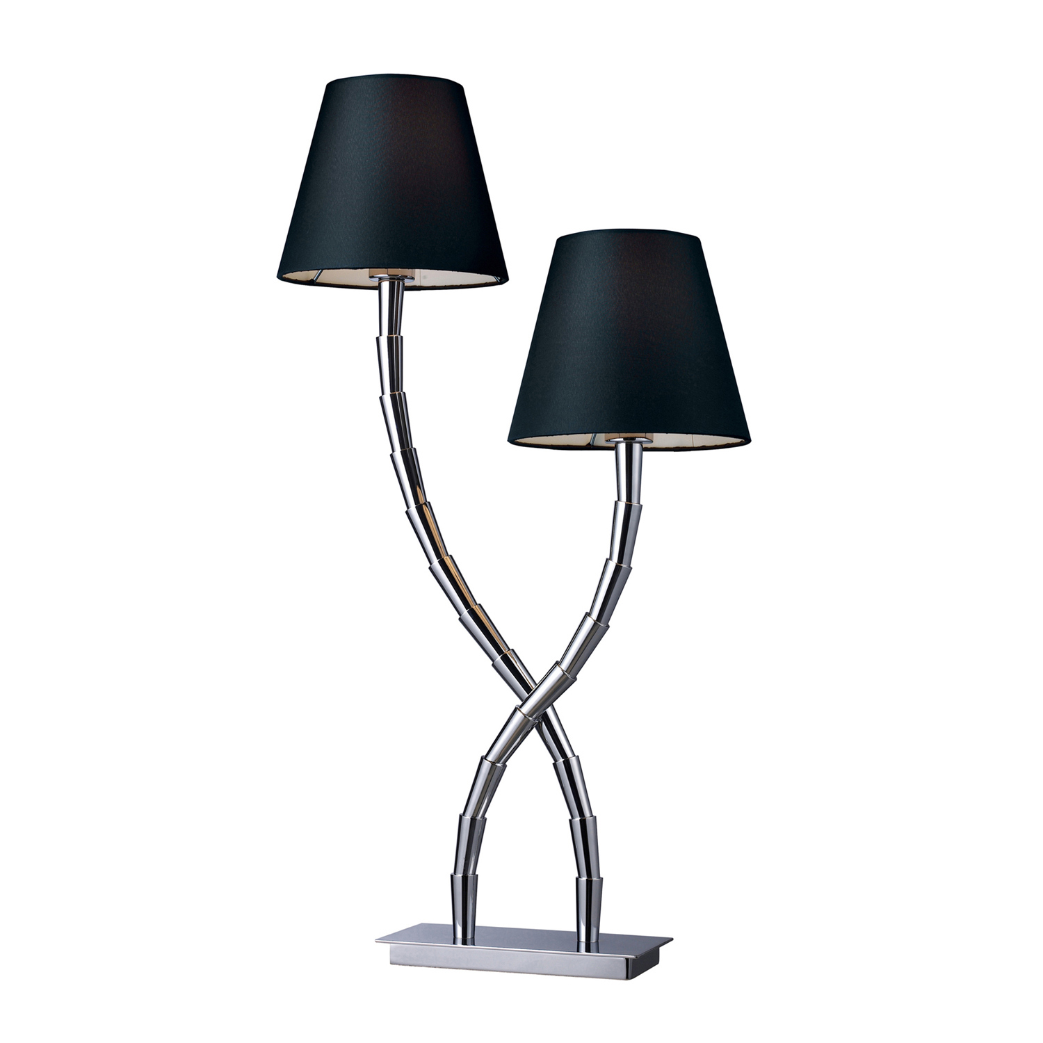 Elk Lighting D1473 Park Avenue Table Lamp - Chrome