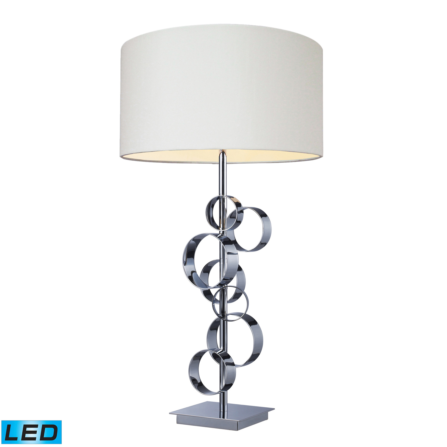 Elk Lighting D1475-LED Avon Table Lamp - Chrome