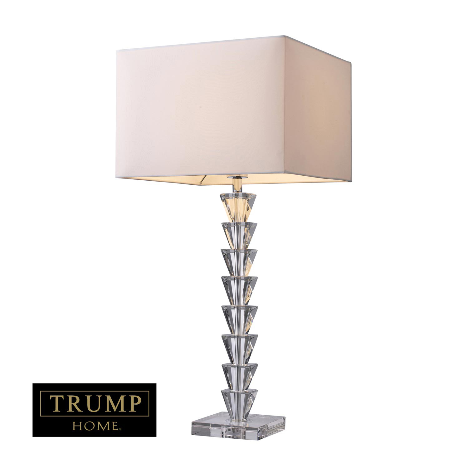 Elk Lighting D1482 Fifth Avenue Table Lamp - Clear Crystal
