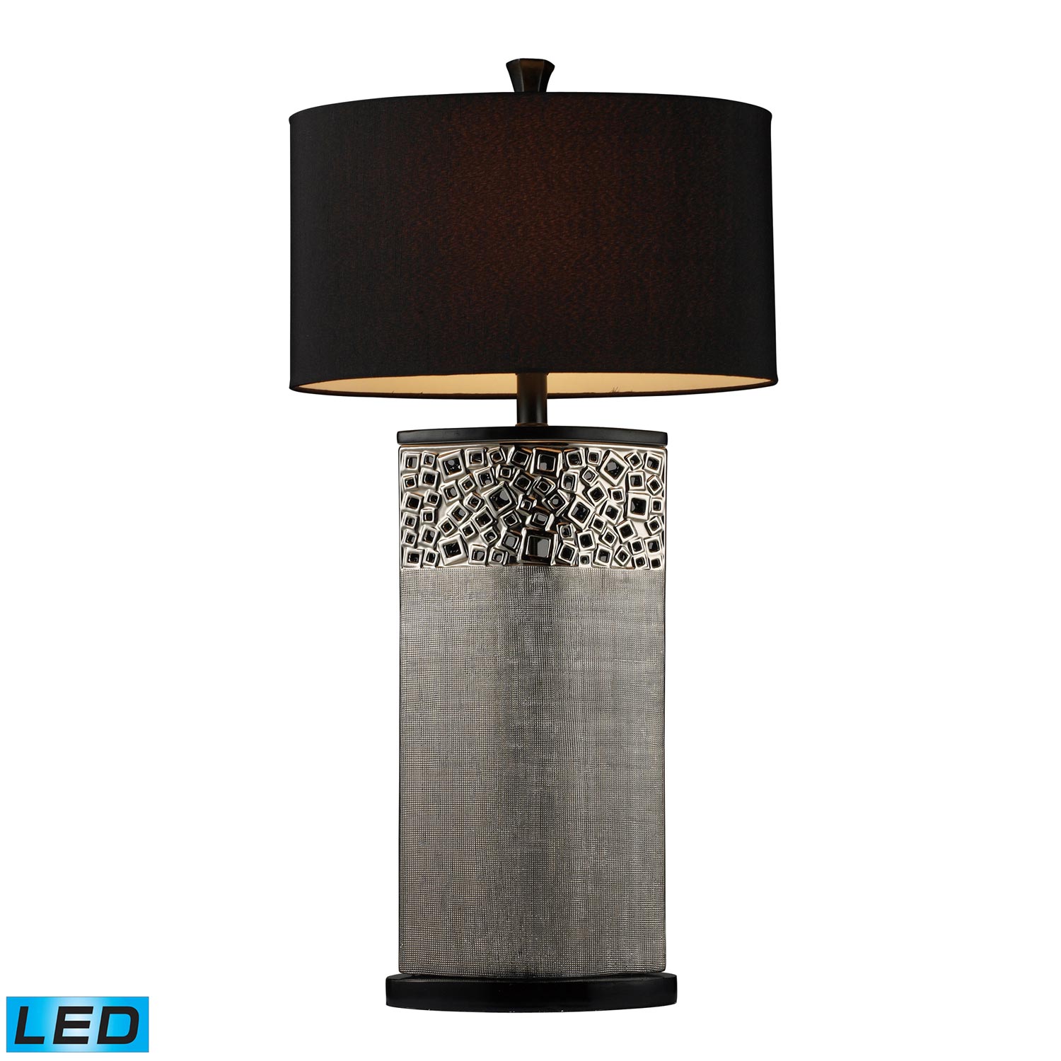 Elk Lighting D1490-LED Bellevue Table Lamp - Silver Plated