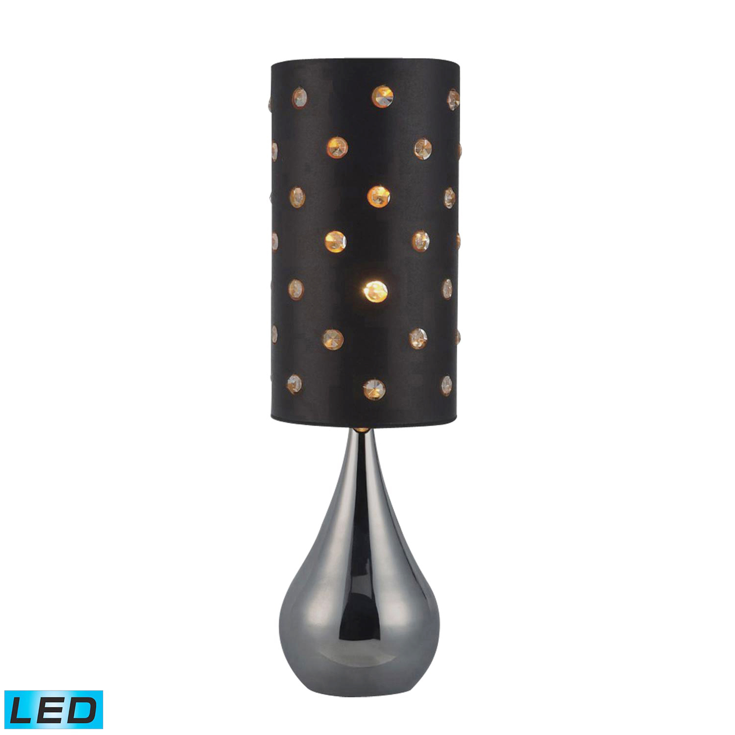 Elk Lighting D1513-LED Ursina Table Lamp - Chrome