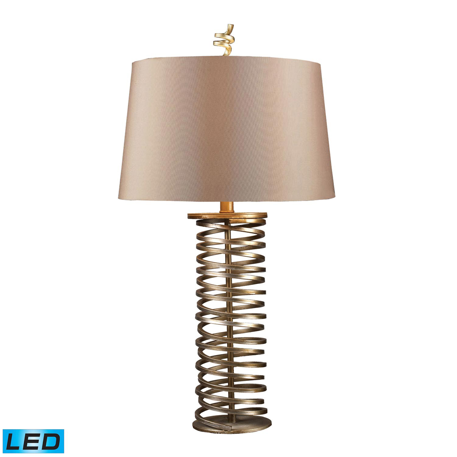 Elk Lighting D1519-LED Westberg Moor Table Lamp - Santa Fe Muted Gold