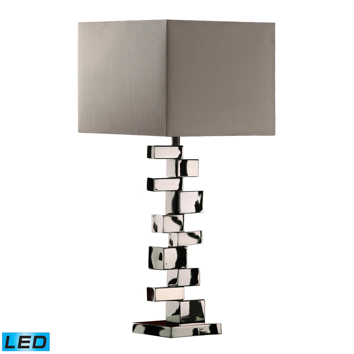 Elk Lighting D1619-LED Emmaus Table Lamp - Chrome