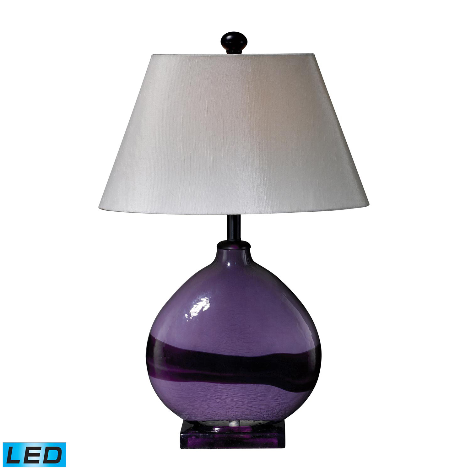 Elk Lighting D1718-LED Lavender Quartz Table Lamp - Lavender Quartz