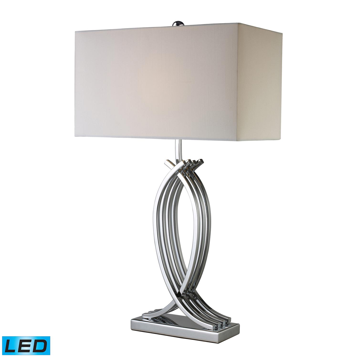 Elk Lighting D1728-LED Gransha Table Lamp - Chrome