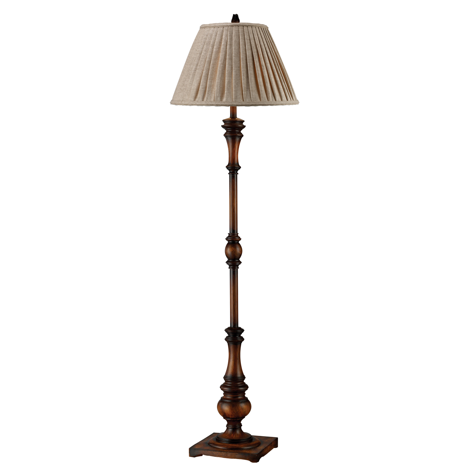 Elk Lighting D1755 Winthorpe Floor Lamp - Zen Walnut