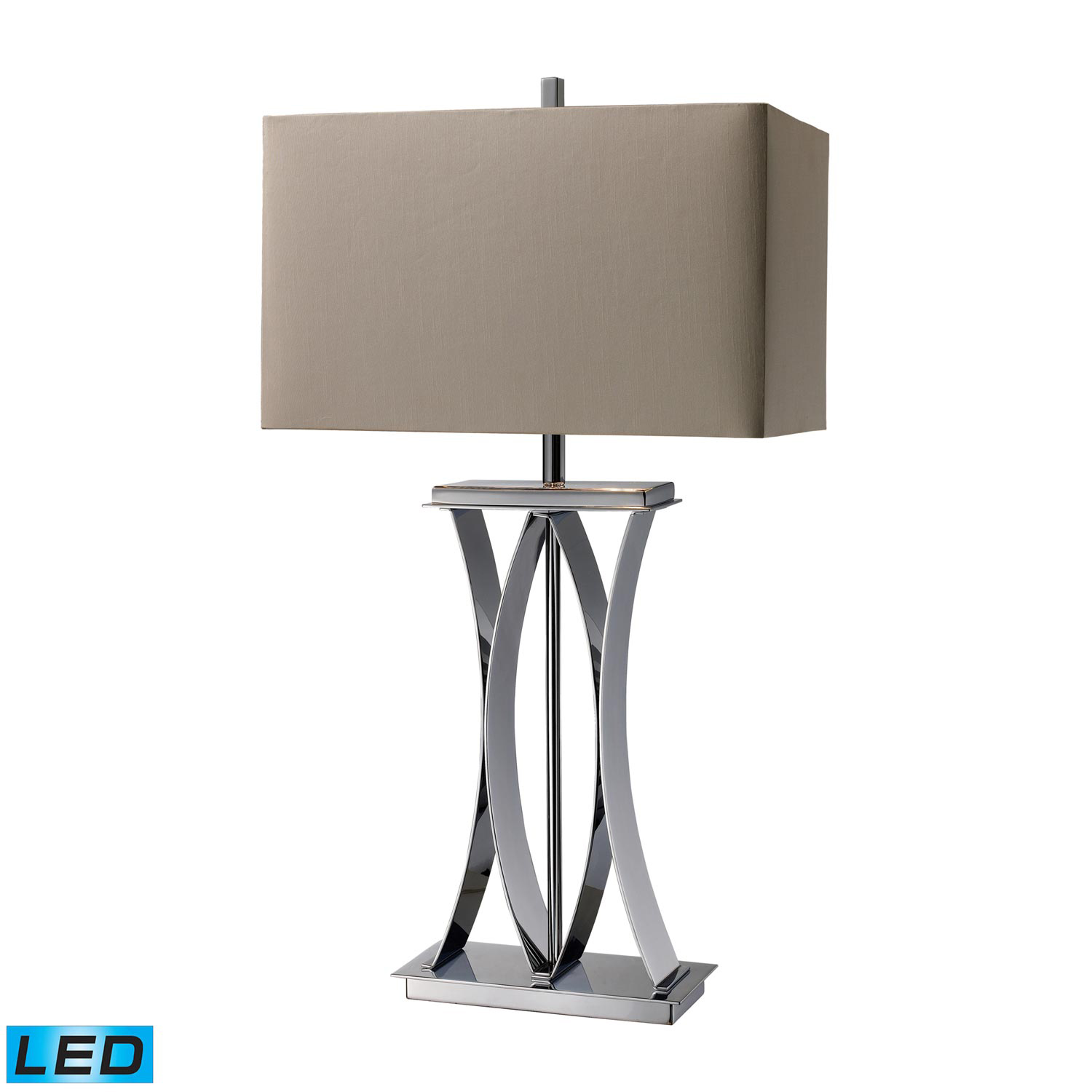 Elk Lighting D1801-LED Joline Table Lamp - Chrome