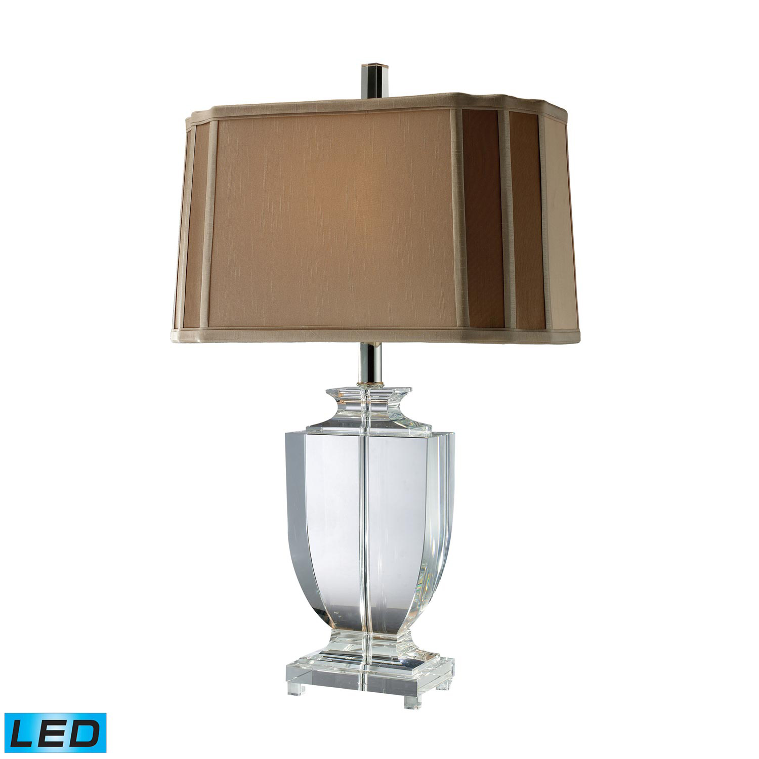 Elk Lighting D1814-LED Layfette (Duplicate?) Table Lamp - Clear Crystal