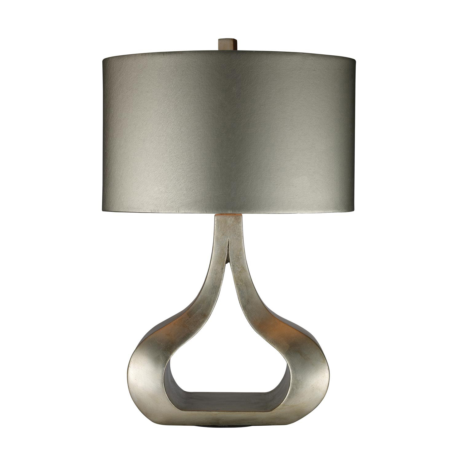 Elk Lighting D1840 Carolina Table Lamp - Silver Leaf