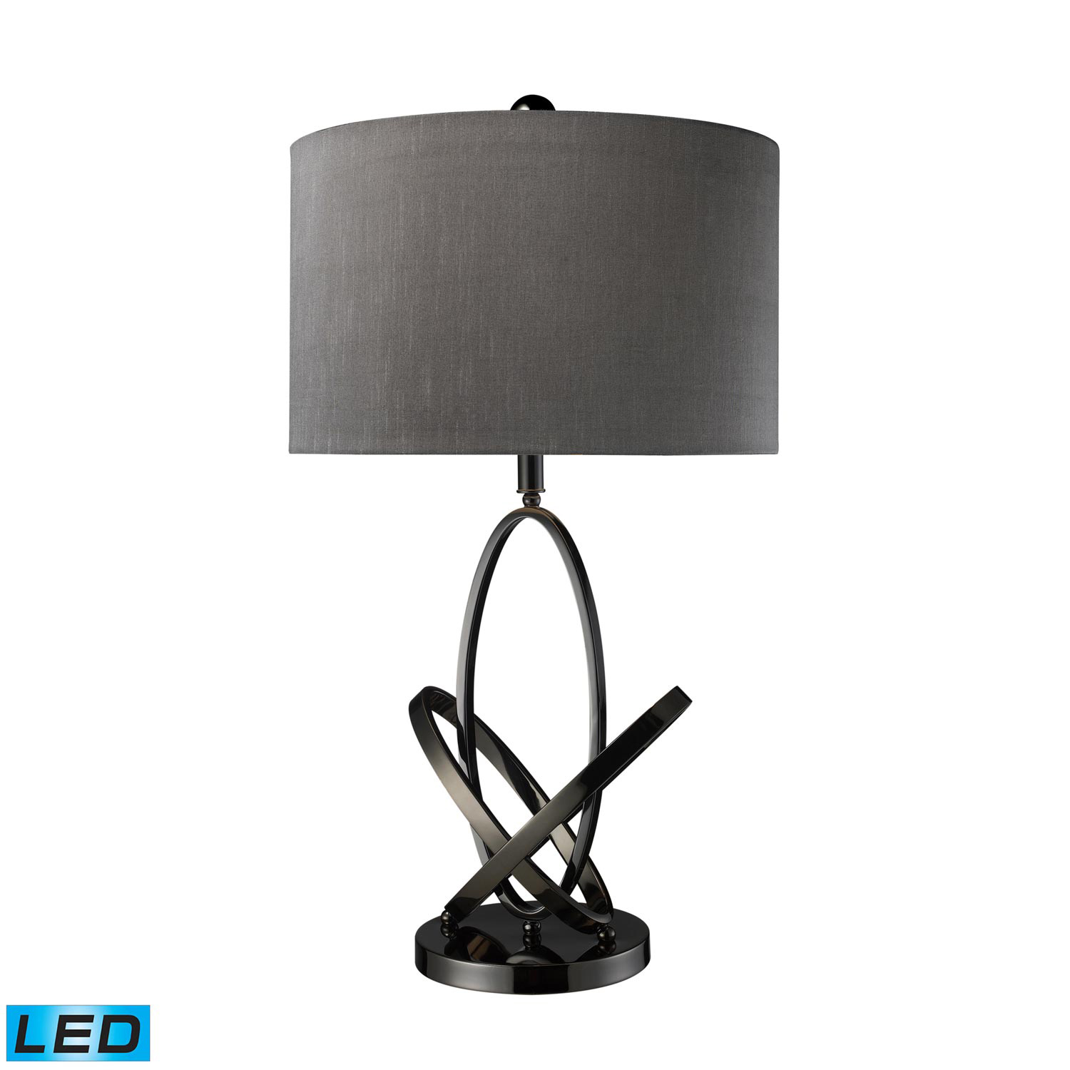 Elk Lighting D1874-LED Kinetic Table Lamp - Black Nickel
