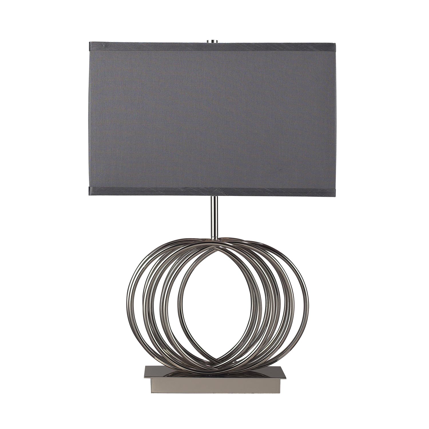 Elk Lighting D2057 Ekersall Table Lamp - Chrome