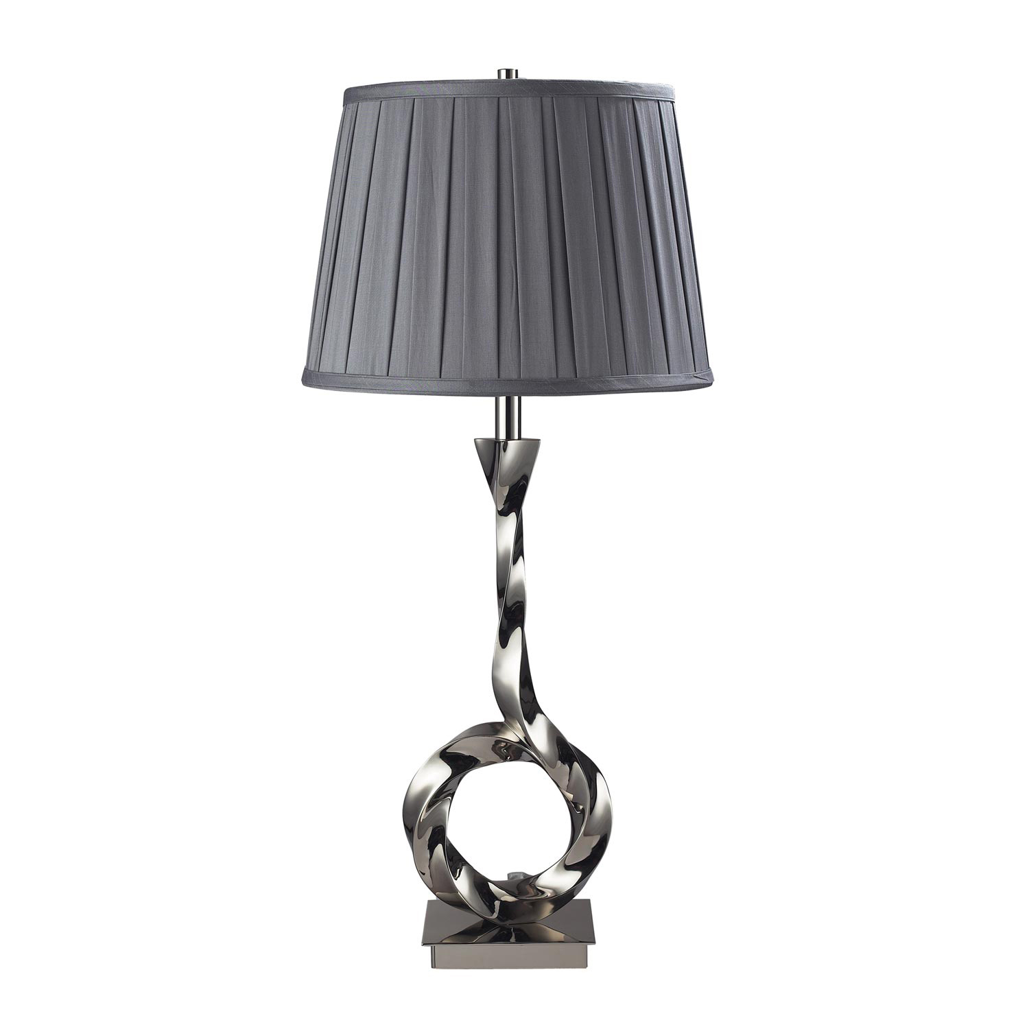 Elk Lighting D2060 Blackstone Avenue Table Lamp - Polished Nickel