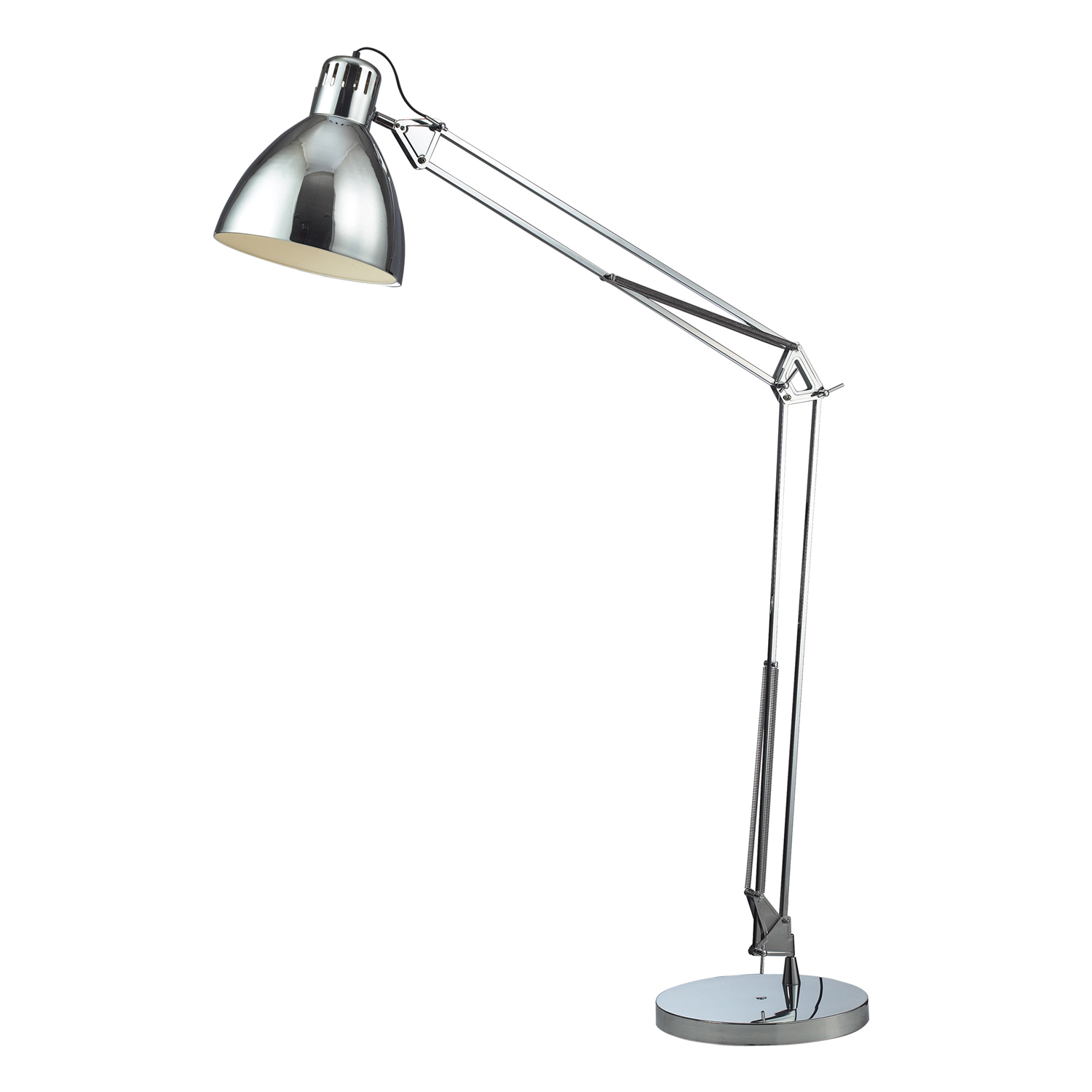 Elk Lighting D2177 Ingelside Floor Lamp - Chrome