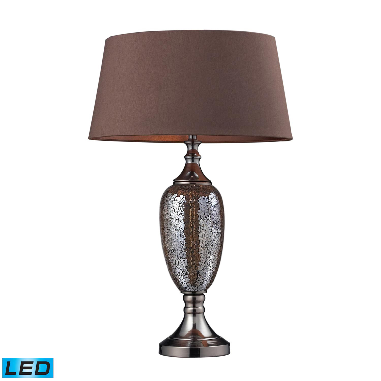 Elk Lighting D2233-LED Perth Table Lamp - Bronze Mosaic / Coffee Plating