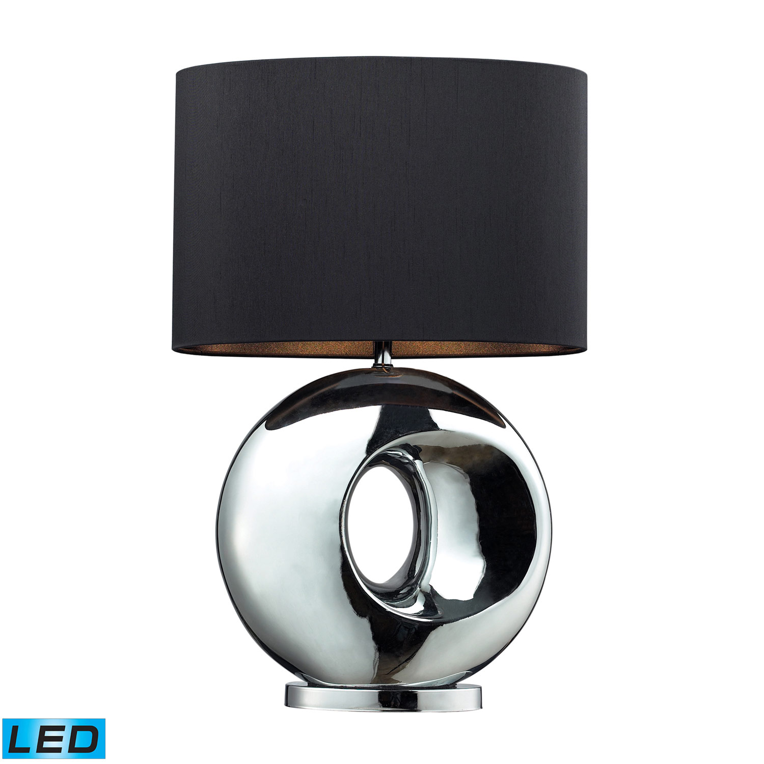Elk Lighting D2236-LED Tobermore Table Lamp - Chrome