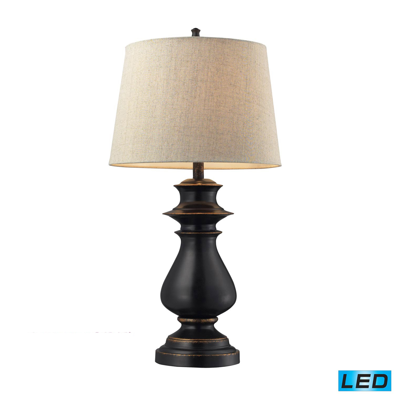 Elk Lighting D2244-LED Cedric Table Lamp - Dark Bronze