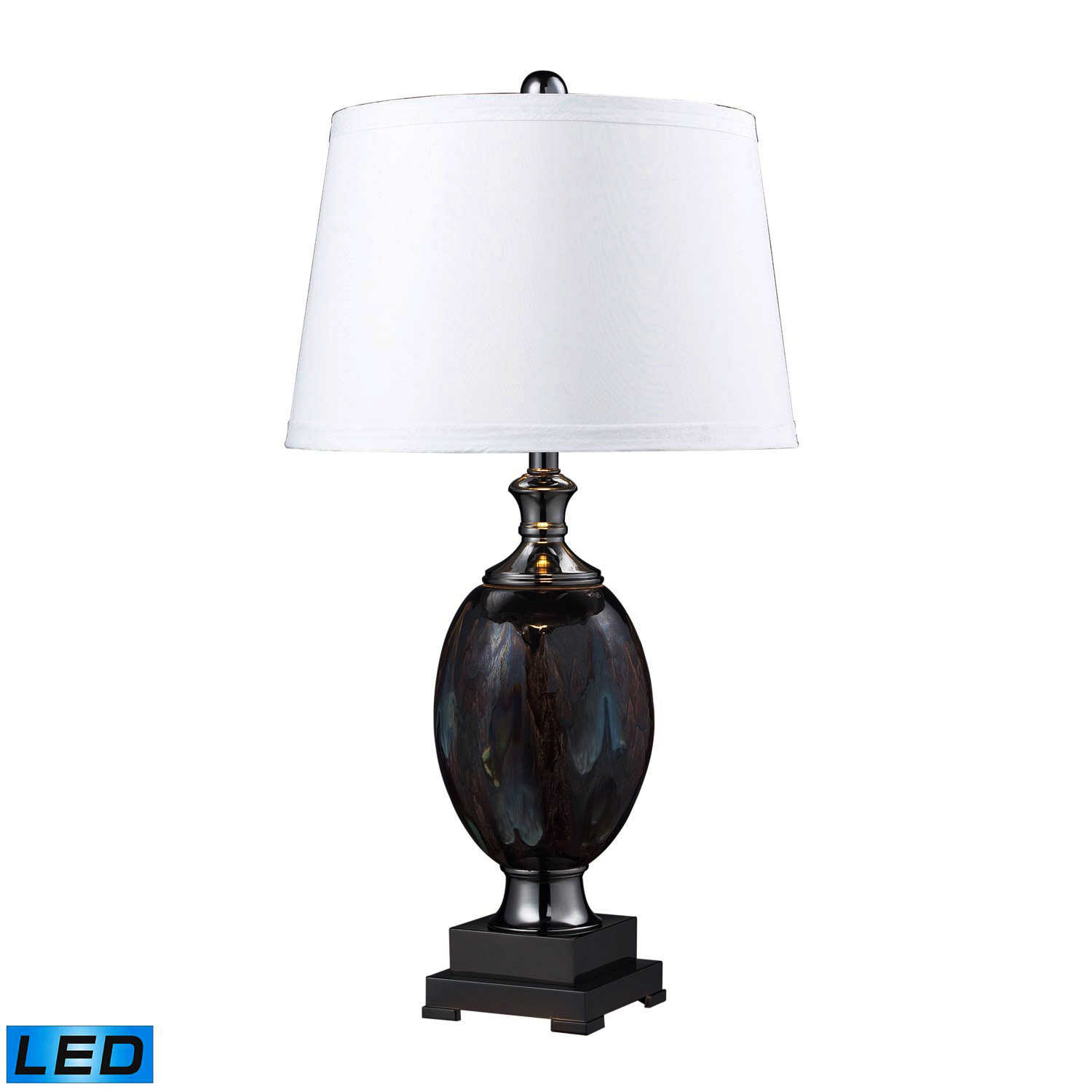 Elk Lighting D2273-LED Annan Table Lamp - Galaxy / Black Nickel