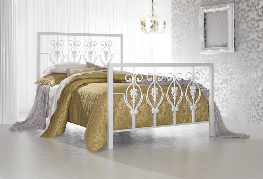 Fashion Bed Group Calypso Bed - White Fashion Bed Group Calypso Bed - White
