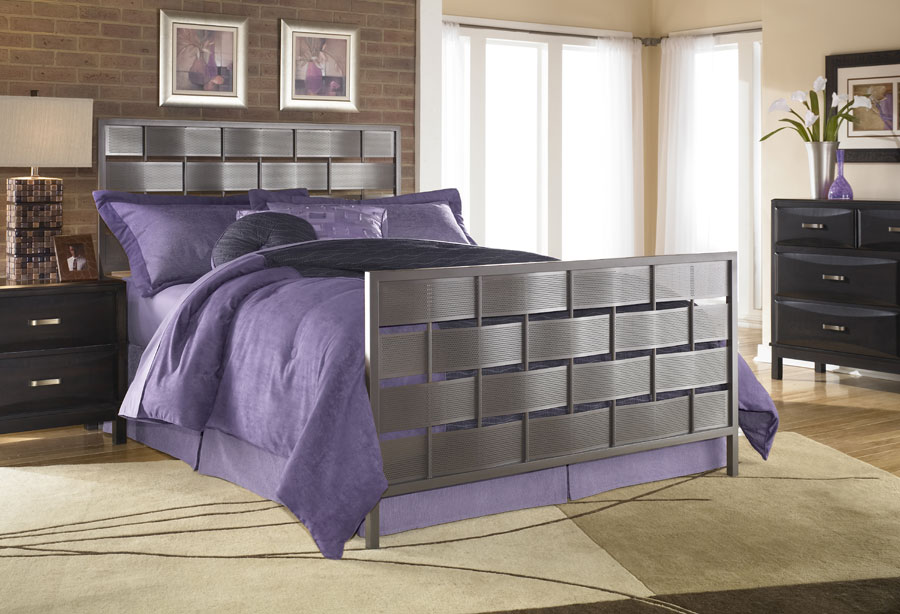 Fashion Bed Group Grid Bed