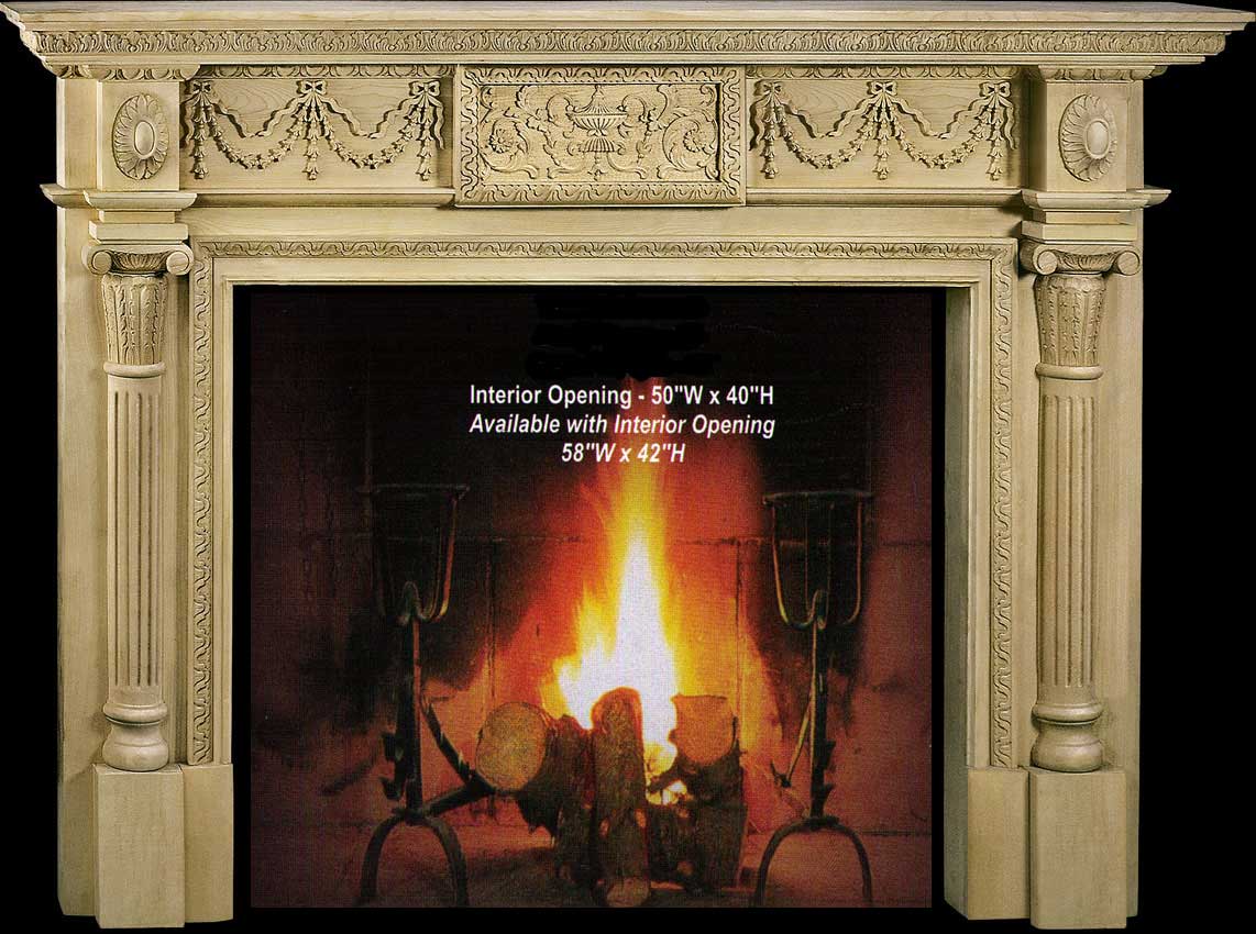 CVH International Antoinette Fireplace Mantel Collection-CVH Int