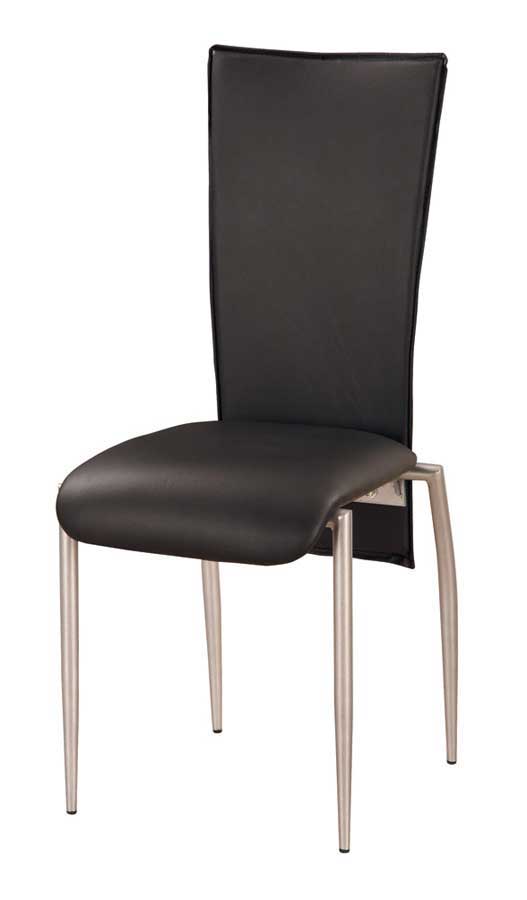 Global Furniture USA GF-050 Dining Chair-Black PVC