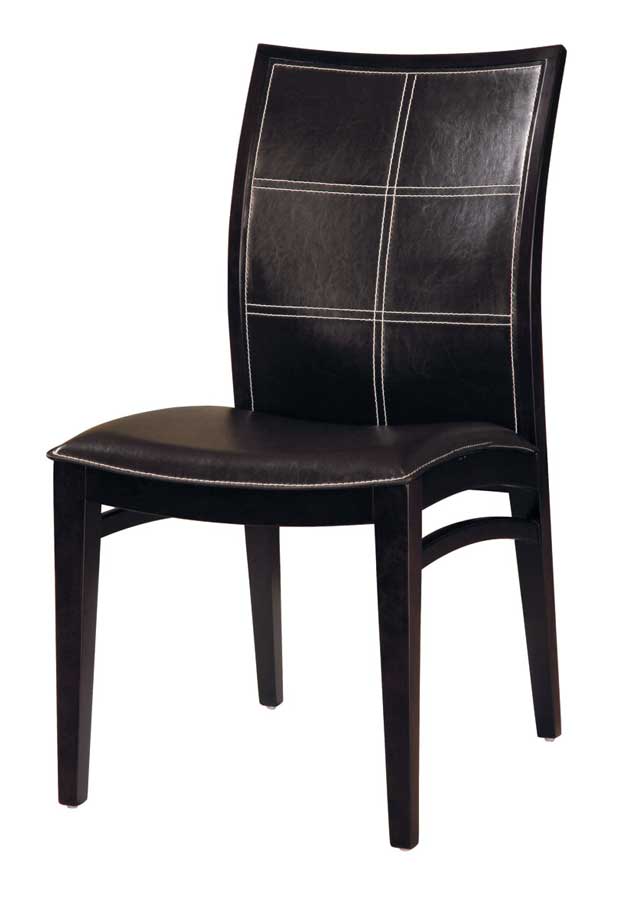 Global Furniture USA GF-3110 Dining Chair-Wenge Leather