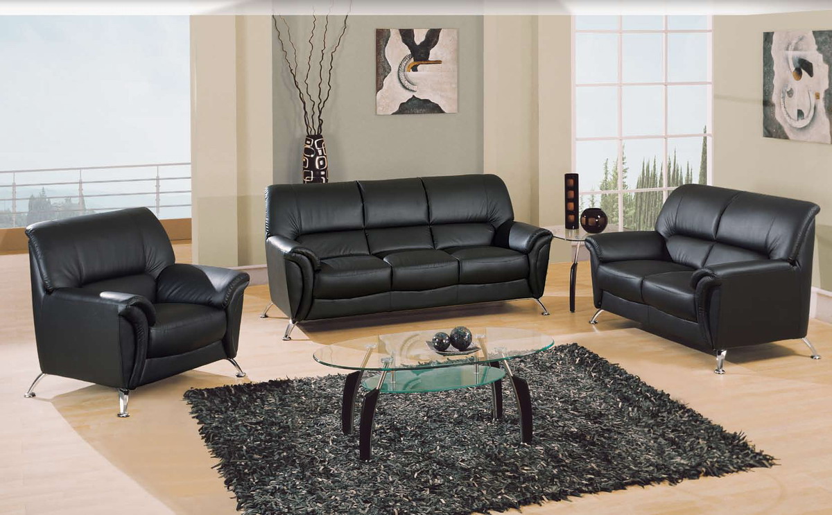 Global Furniture USA 9103 Living Room Collection - Black