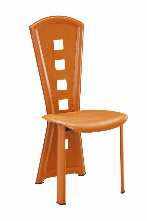 Global Furniture USA GF-1501 Dining Chair - Cherry PVC