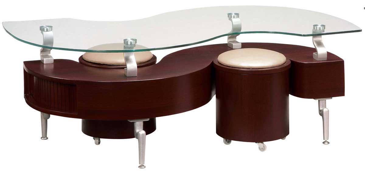 Global Furniture USA 288 Coffee Table - Mahogany