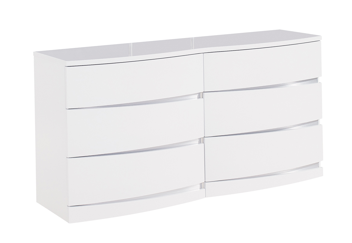 Global Furniture USA Aria Dresser - White