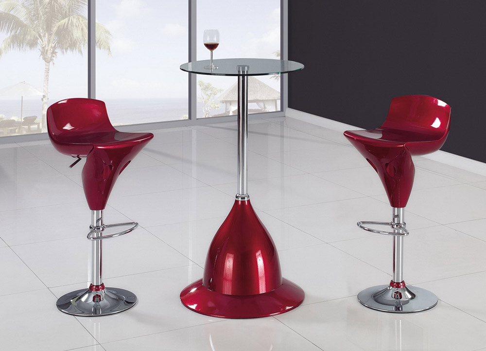 Global Furniture USA B230H Bar Set - Red