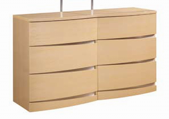 Global Furniture USA B63 Dresser - Maple